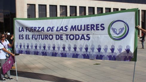 Manifestación "La Fuerza de las Mujeres" en León