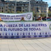 Manifestación "La Fuerza de las Mujeres" en León