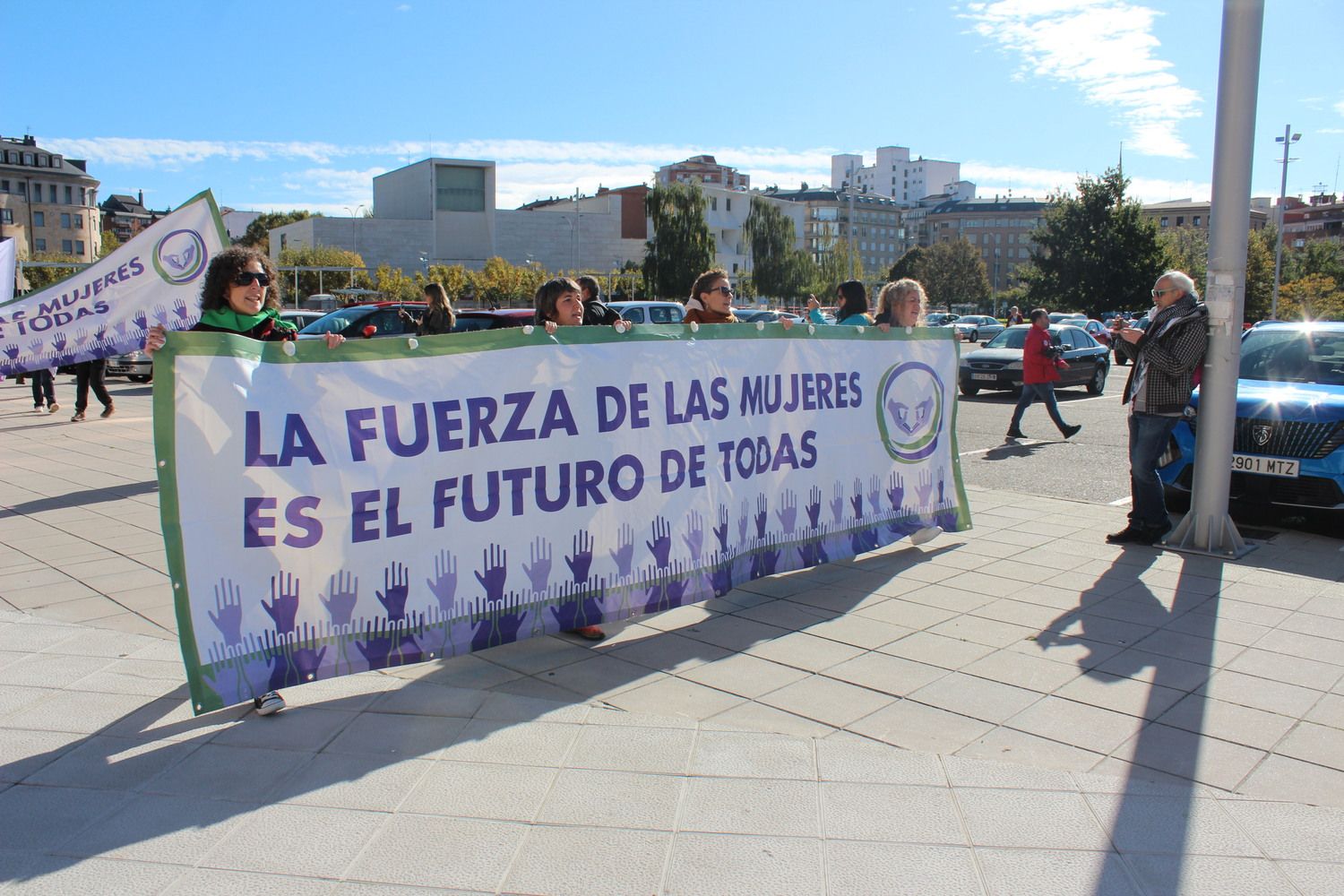 Manifestación "La Fuerza de las Mujeres" en León