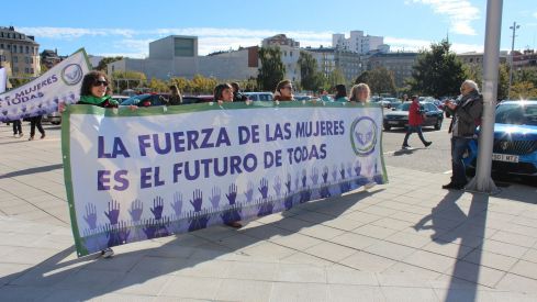 Manifestación "La Fuerza de las Mujeres" en León