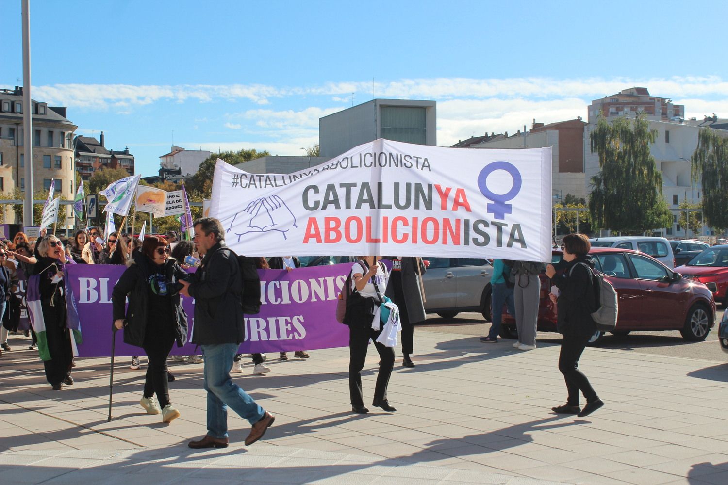 Manifestación "La Fuerza de las Mujeres" en León