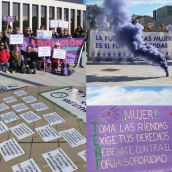 Manifestación  La Fuerza de las Mujeres  en León