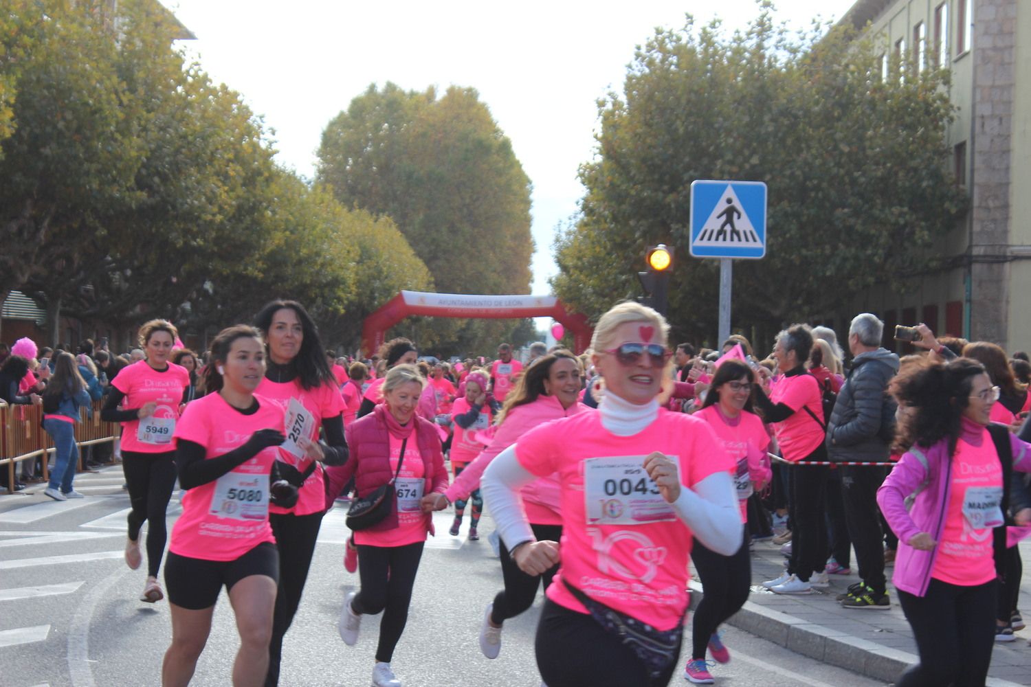 X Carrera de la Mujer contra el Cáncer de Mama Ciudad de León