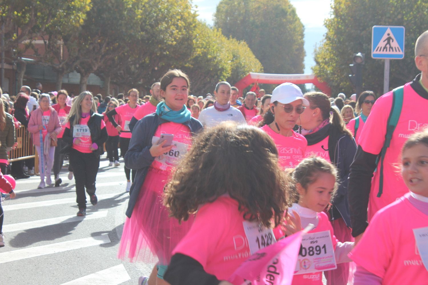 X Carrera de la Mujer contra el Cáncer de Mama Ciudad de León