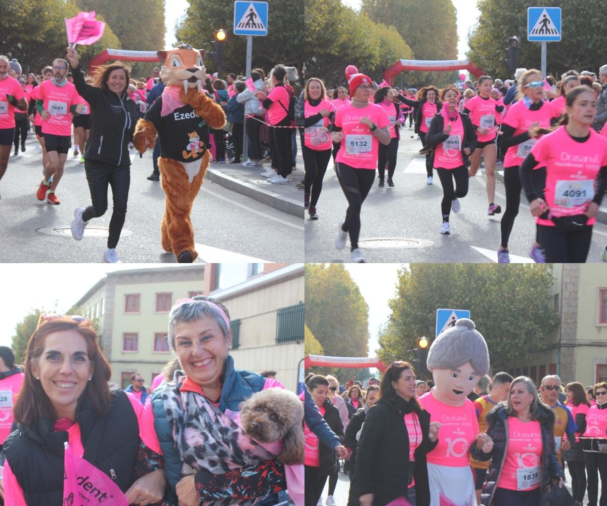 X Carrera de la Mujer contra el Cáncer de Mama Ciudad de León