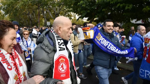 La marea blanquiazul rodea el Reino de León