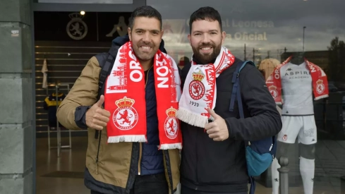 La marea blanquiazul rodea el Reino de León
