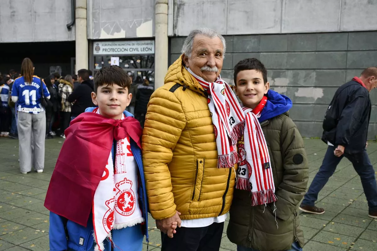 Así se vivió el derbi entre la Cultural y la Ponferradina