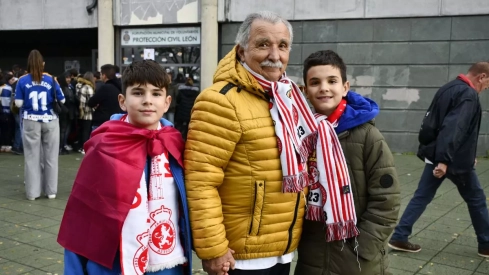 Así se vivió el derbi entre la Cultural y la Ponferradina