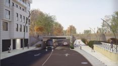 Infografía del proyecto que plantea el Partido Popular para el puente de San Marcos