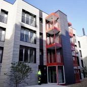 Imagen de archivo de viviendas en la provincia de León