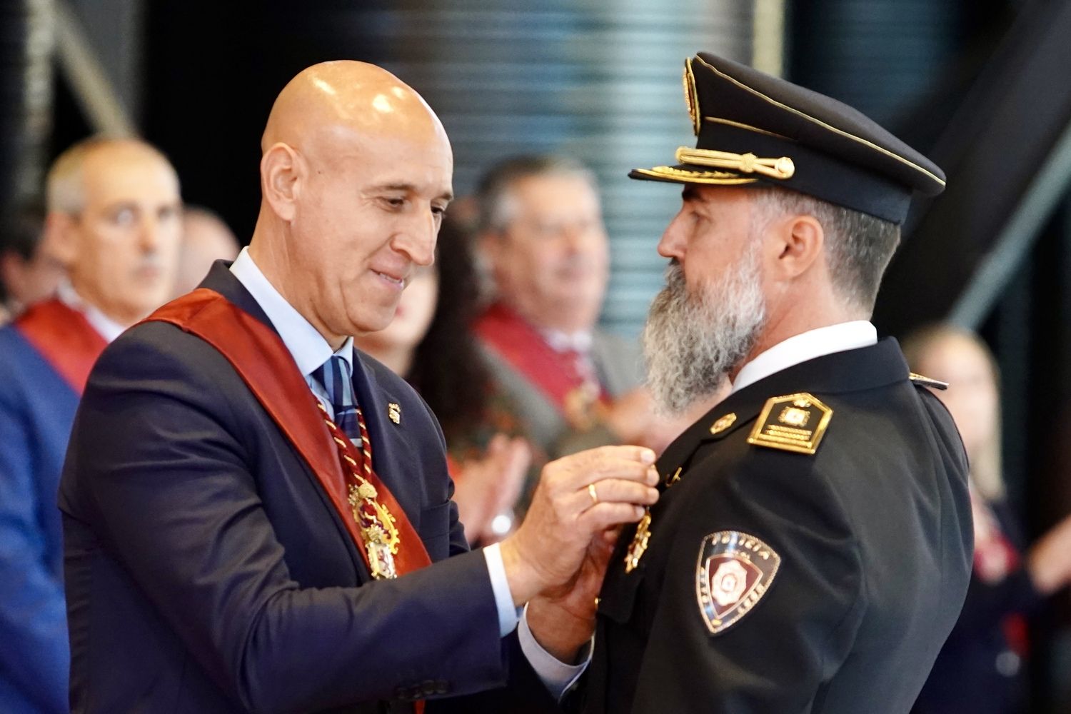 Actos de celebración del patrono de la Policía Local en León