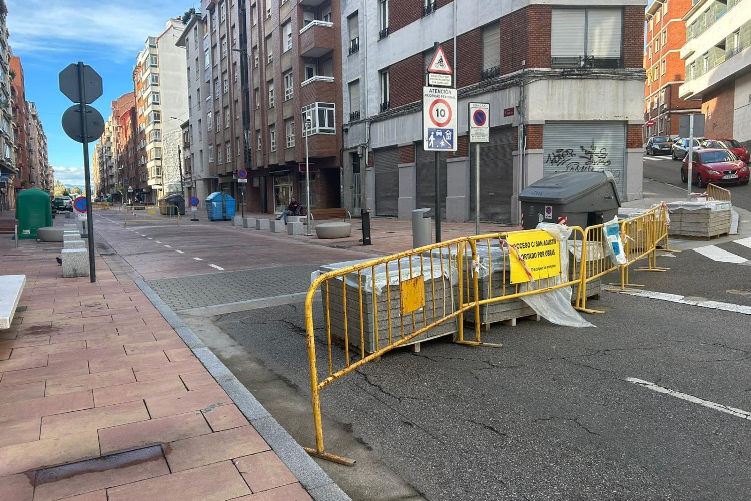 Finalizan los cortes de tráfico en la Avenida Padre Isla y en la Avenida Reyes Leoneses