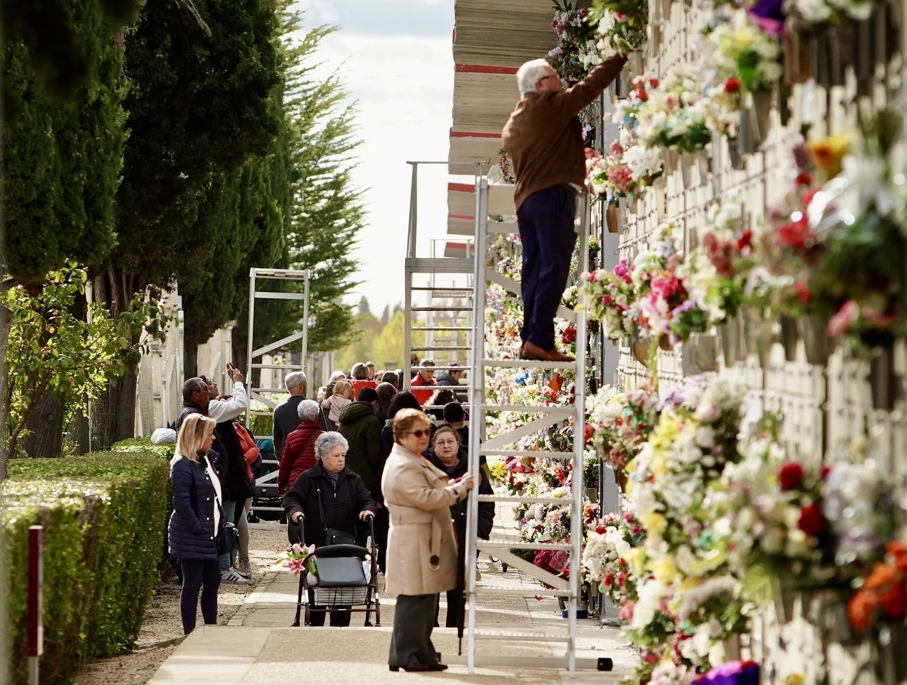 Día de Todos Los Santos en el Cementerio Municipal de León | Campillo / ICAL