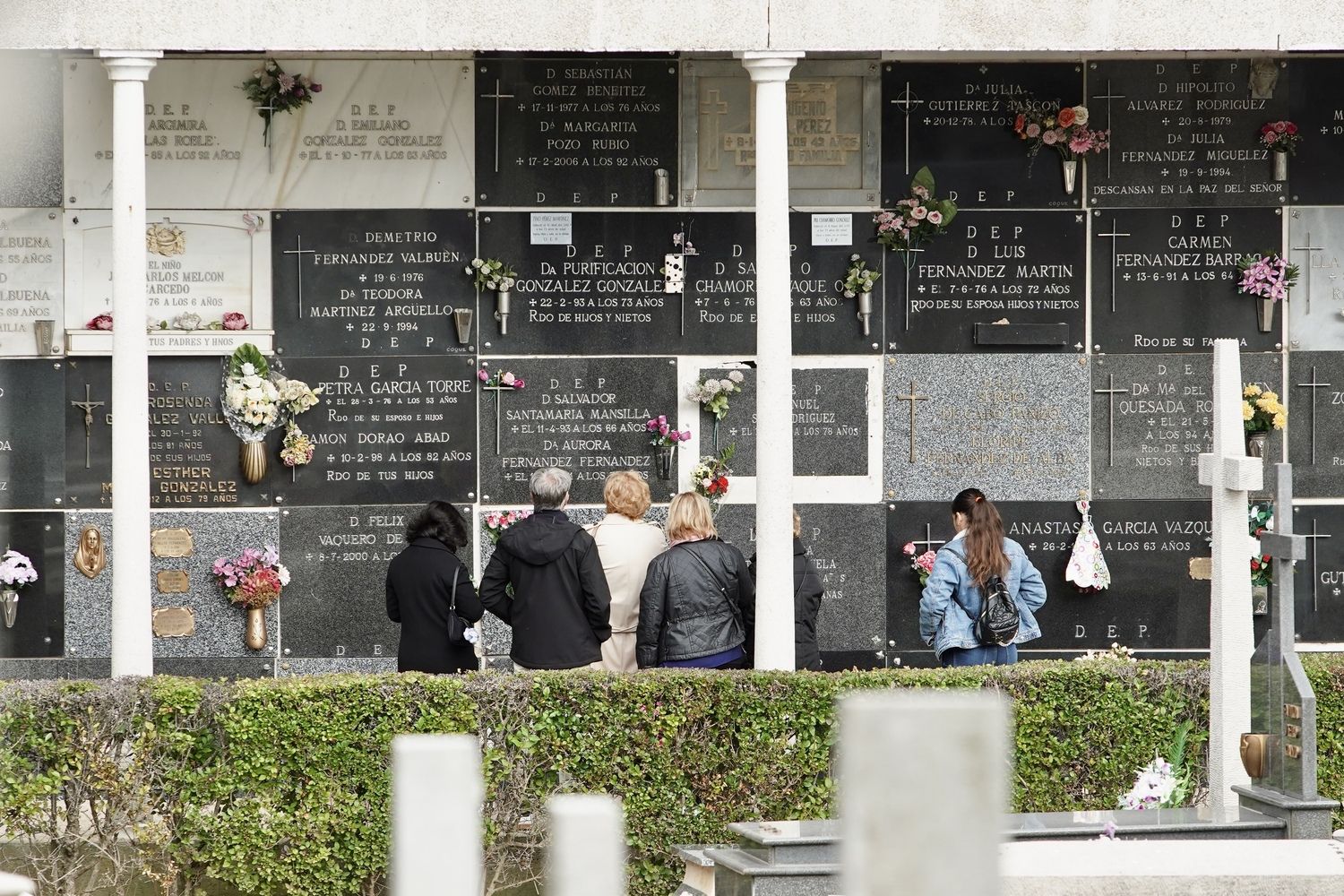 Día de Todos Los Santos en el Cementerio Municipal de León | Campillo / ICAL