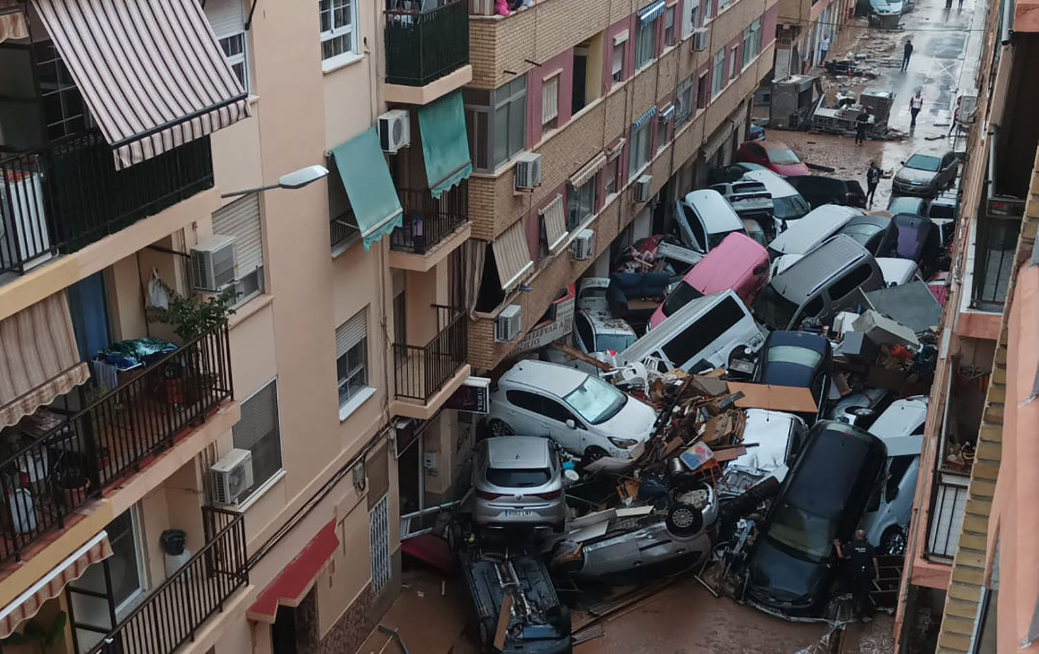 Efectos de la Dana en Valencia