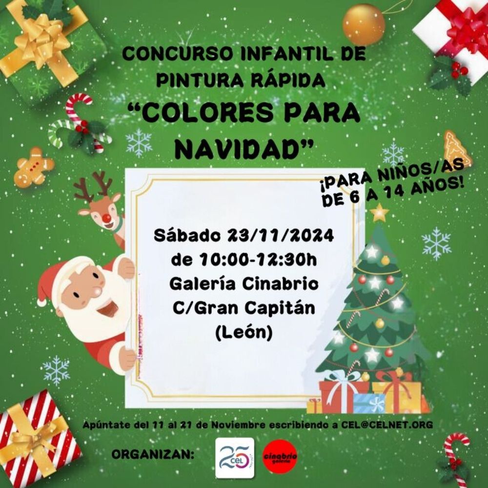 Cartel Concurso pintura navideña infantil 2024 (2)