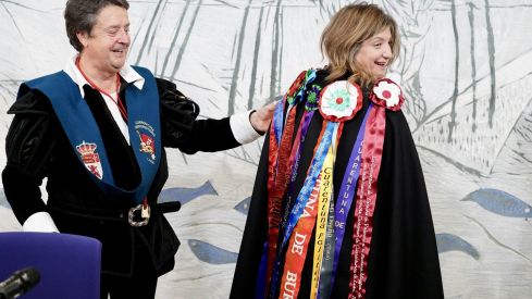 madrina del XXVII Cuarentunas