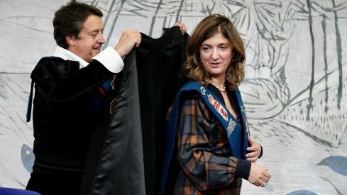  madrina del XXVII Cuarentunas