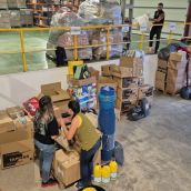 La provincia de León se vuelca con los damnificados por las inundaciones de la DANA en Valencia