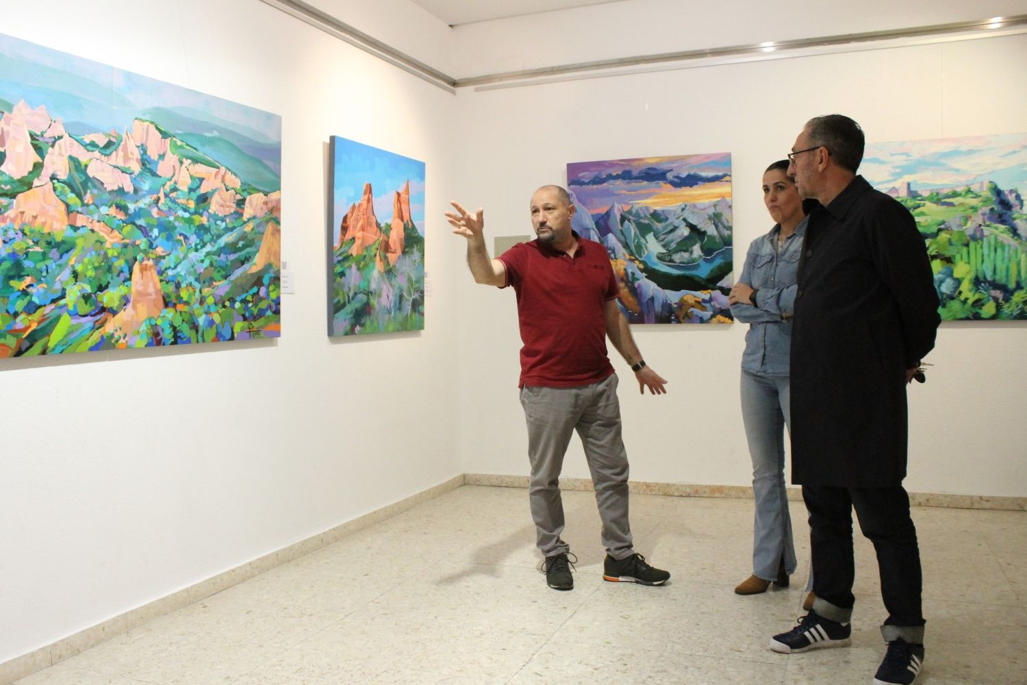 Exposición ‘Mancha, color y trazo’ de Quique Sánchez