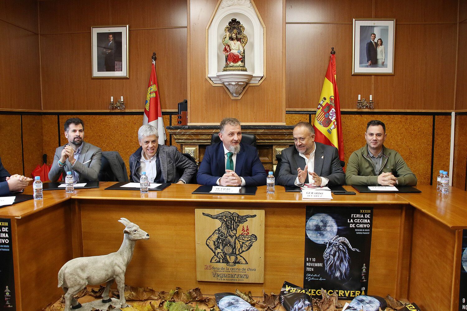 Feria de la cecina de chivo en vegacervera 