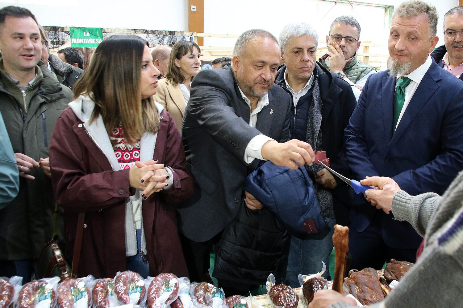 Feria de la cecina de chivo en vegacervera 