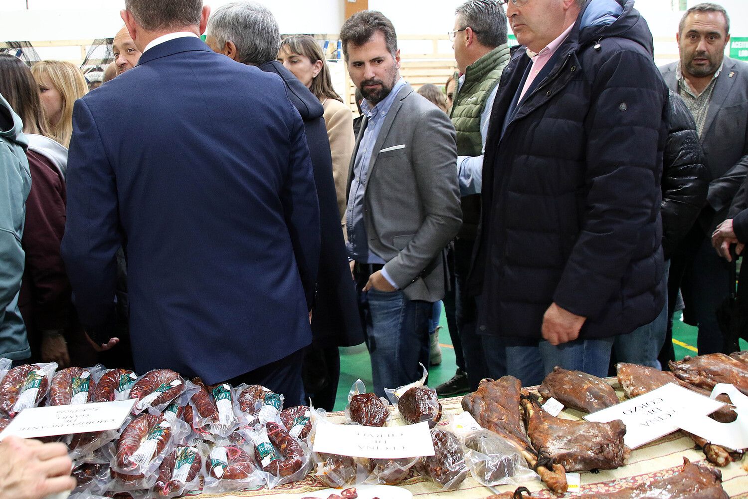 Feria de la cecina de chivo en vegacervera 