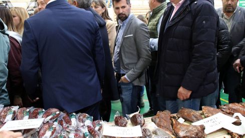 Feria de la cecina de chivo en vegacervera 