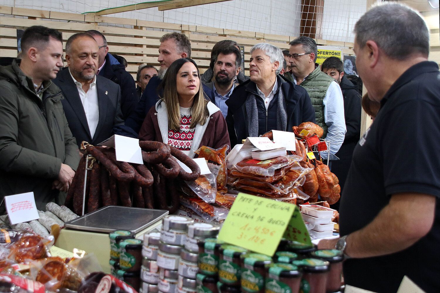 Feria de la cecina de chivo en vegacervera 