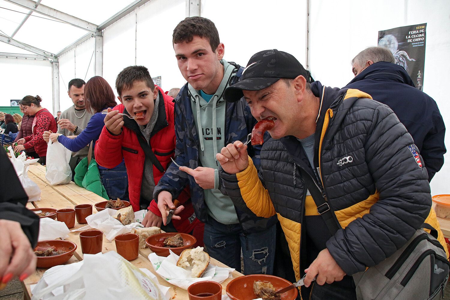  Feria de la cecina de chivo en vegacervera 