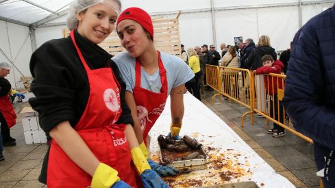 Feria de la cecina de chivo en vegacervera 