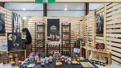 Feria de la cecina de chivo en vegacervera 