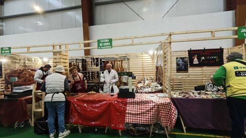 Feria de la cecina de chivo en vegacervera 