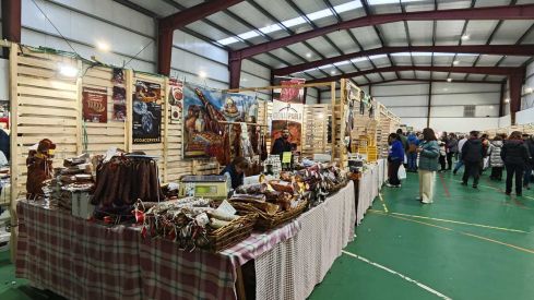 Feria de la cecina de chivo en vegacervera 