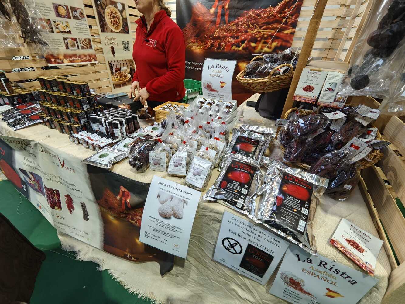 Feria de la cecina de chivo en vegacervera 