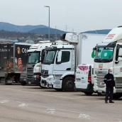 Las inspecciones a vehículos dedicados al transporte en la provincia de León acabaron con un 69% de denuncias