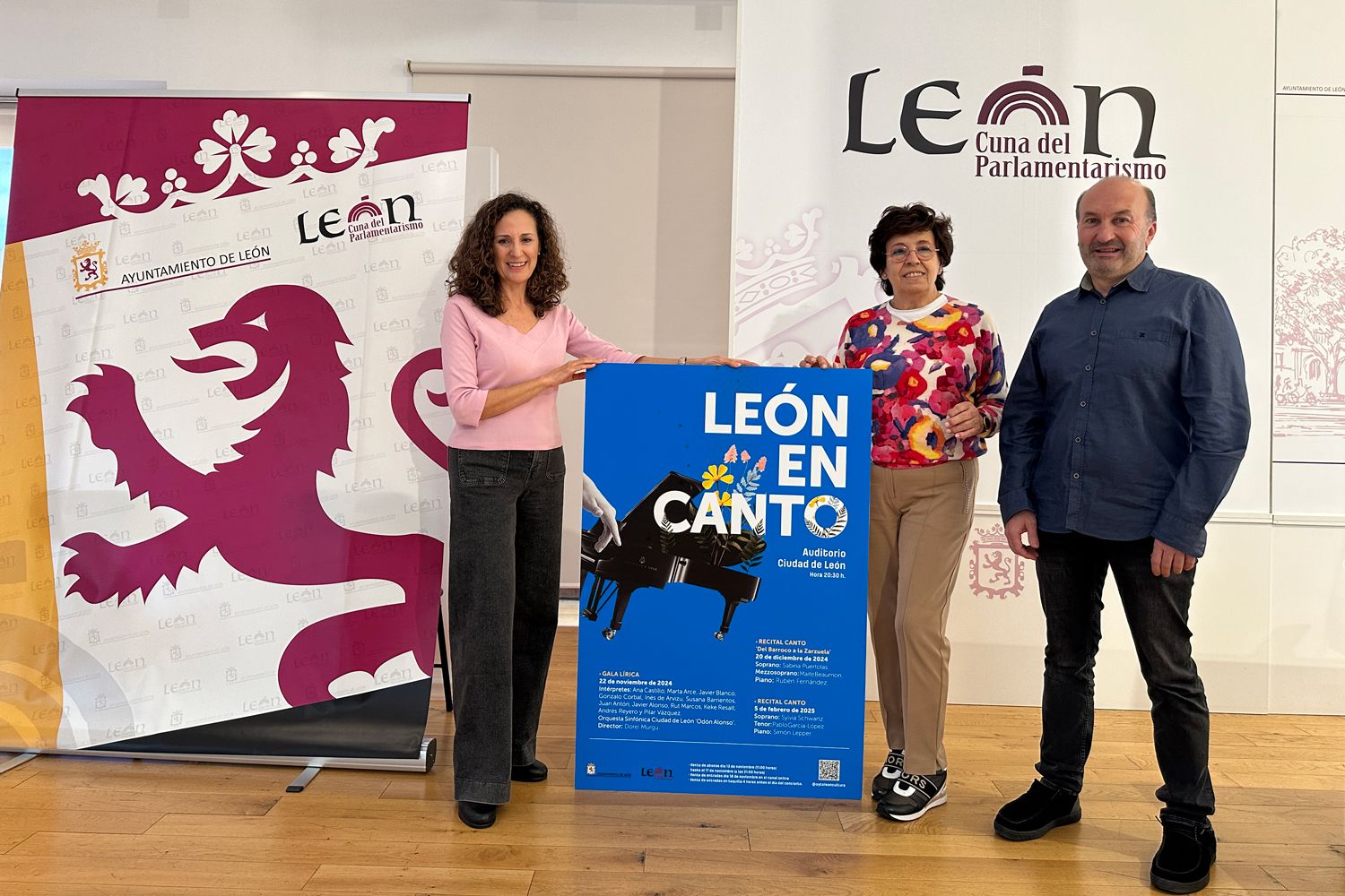 Presentación del ciclo León en Canto