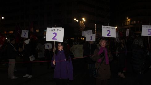 Manifestación del 25N en León