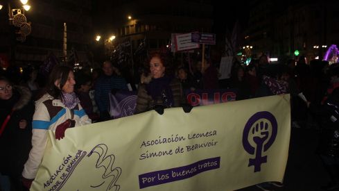 Manifestación del 25N en León