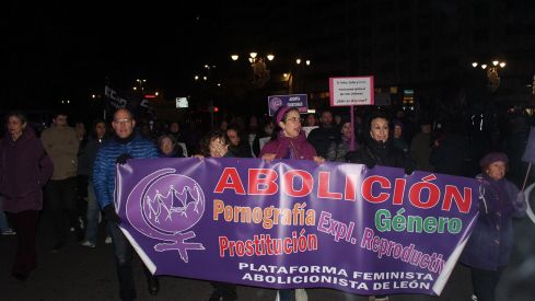 Manifestación del 25N en León