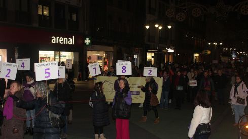 Manifestación del 25N en León