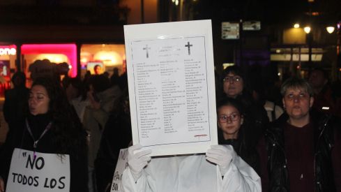 Manifestación del 25N en León