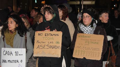 Manifestación del 25N en León