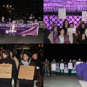 700 personas 'rompen el silencio' en la manifestación del 25N en León