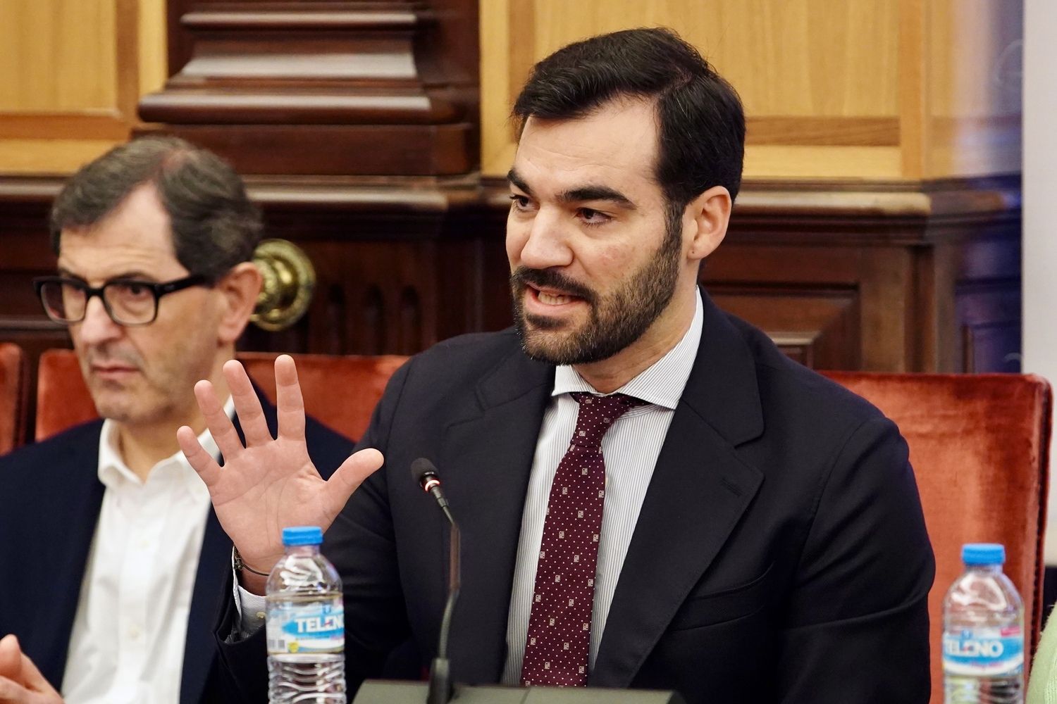 Pleno del Ayuntamiento de León en el que se aprobó el presupuesto para 2025 