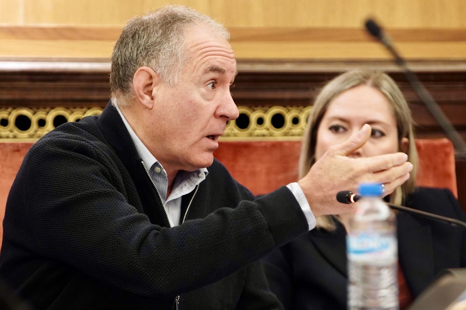 Pleno del Ayuntamiento de León en el que se aprobó el presupuesto para 2025