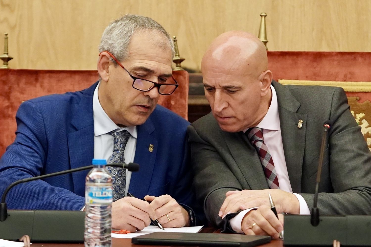 Pleno del Ayuntamiento de León en el que se aprobó el presupuesto para 2025