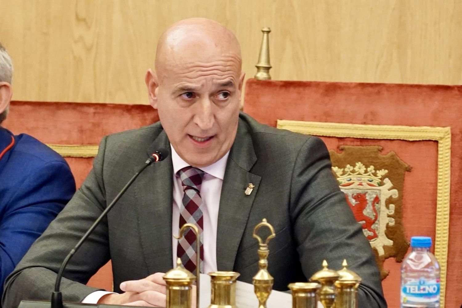 Pleno del Ayuntamiento de León en el que se aprobó el presupuesto para 2025