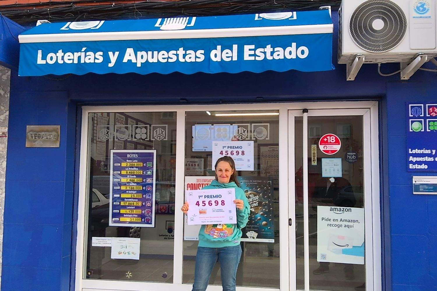 Administración de San Andrés del Rabanedo que repartió el primer premio de la Lotería Nacional